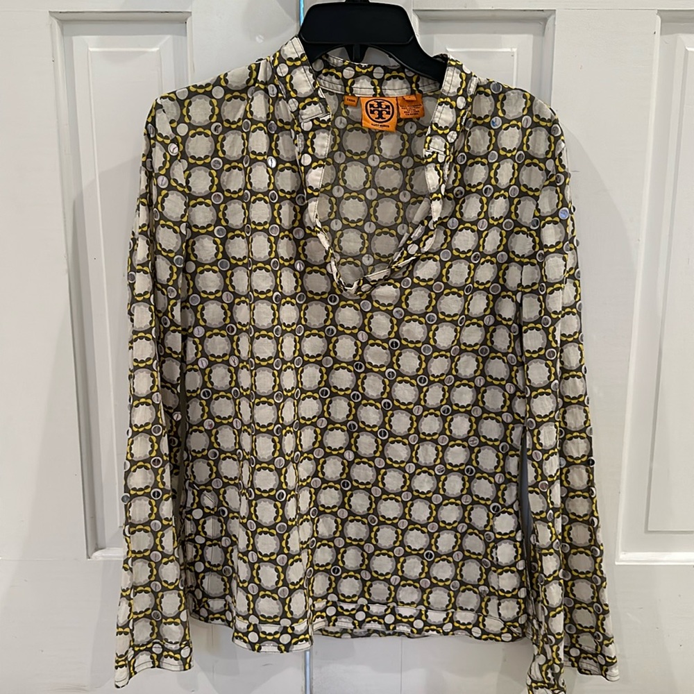 Tory Burch summer tunic, size 6
